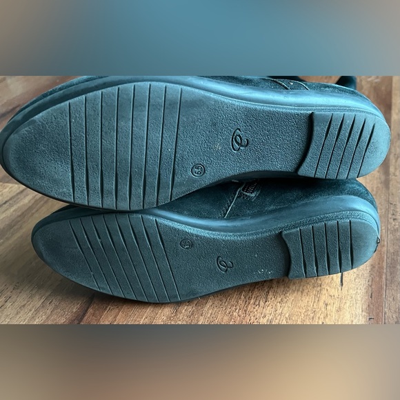 Leather Suede Charcoal Boots - Picture 4 of 5